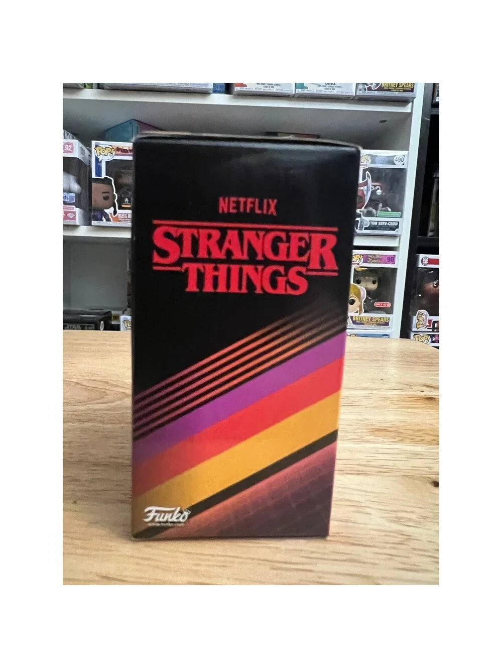 LE CHASE EXC Upside Down Eddie Munson Stranger Things Funko Mini Hellfire TV